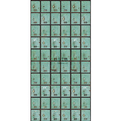 Tapetti WallpaperXXL Postboxes 158204, 46,5cm x 8,37m, vedenvihreä
