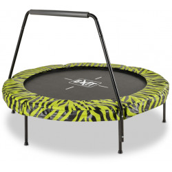 Trampoliini Exit Tiggy Junior, ø140cm, lime, sis. tukikahva