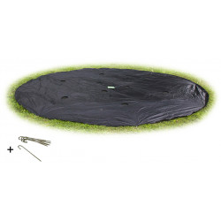 Suojapeite trampoliiniin Exit Supreme/InTerra GroundLevel, ø366cm, musta