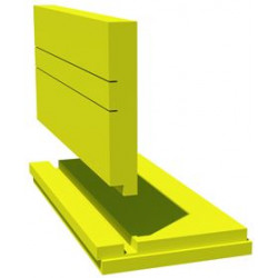 Reunavahvistettu laatta Finnfoam LB/LS-300, 7.5m/pkt