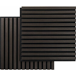 Akustiikkalevy Fibrotech Square, 22x520x520mm, savutammi, 2 kpl/pkt