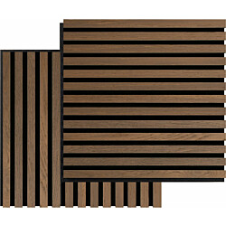 Akustiikkalevy Fibrotech Square, 22x520x520mm, öljytty tammi, 2 kpl/pkt