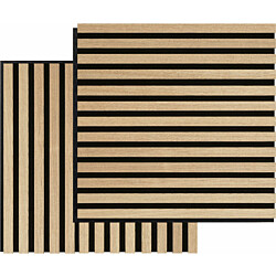 Akustiikkalevy Fibrotech Square, 22x520x520mm, saarni, 2 kpl/pkt