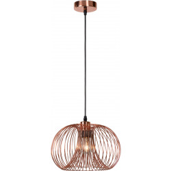 Riippuvalaisin Lucide Vinti, Ø30 cm, kupari