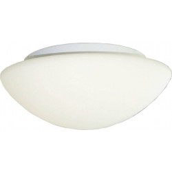 Kattovalaisin LeuchtenDirekt Tammo, 2x60W, 230V, IP20, Ø 350mm, valkoinen