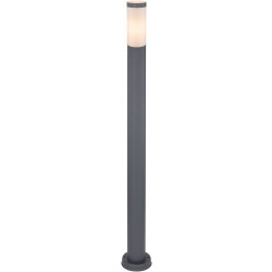Ulkopylväsvalaisin Globo Boston, IP44, 110cm, antrasiitti