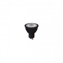 LED-lamppu Lucide GU10, Ø5cm, himmennettävä, 5W, 3000K, musta