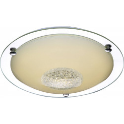 Kattovalaisin FocusLight Pinja LED, 18W, 230V, 4000K, 1450lm, IP20, Ø 415mm, kromi