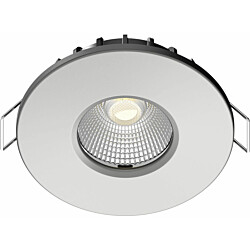 LED-alasvalo FocusLight Halo, 3 CCT, IP65/IP20, harmaa