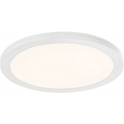 LED-kattovalaisin Rabalux Sonnet, Ø22.5cm, valkoinen