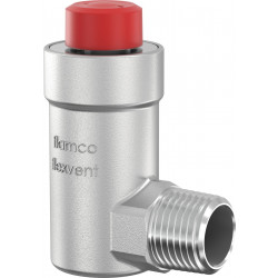 Ilmanpoistin Flamco Flexvent H, automaattinen, kulmamalli, 1/2"
