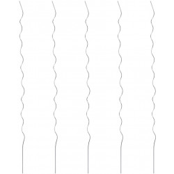 Kasvituet 5 kpl, spiraali, 110 cm, galvanoitu teräs