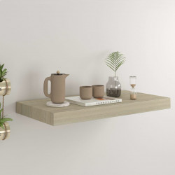 Kelluva seinähylly tammi 50x23x3,8 cm mdf