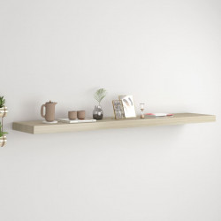 Kelluva seinähylly tammi 120x23,5x3,8 cm mdf