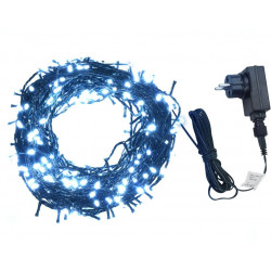 Valonauha, 600 LED-valoa, sisä- ja ulkokäyttöön, 60 m, kylmä valkoinen
