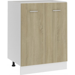 Alakaappi sonoma-tammi 60x46x81,5 cm lastulevy
