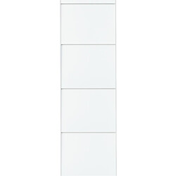 Säädettävä liukuovi FlexiSlide 1 LUNA, 82 cm, White Oak