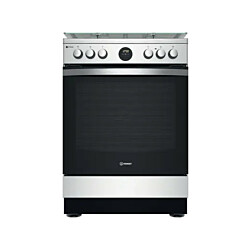 Kaasuliesi Indesit IS67G8CHXE sähköuunilla 60 cm teräs