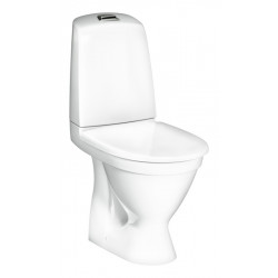 WC-istuin Gustavsberg Nautic 1510 Hygienic Flush, piilo-P, kaksoishuuhtelu, vakiokansi