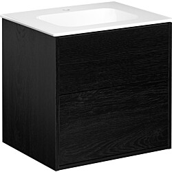 Allaskaappi altaalla Gustavsberg Artic, 600x465 mm, musta saarni
