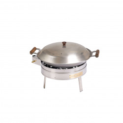 Cataplanasetti GrillSymbol PRO-450 inox CAT Ø45 cm kaasupoltin säädinletkusetti