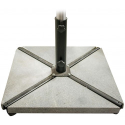 Aurinkovarjon painot, 4 kpl, 58kg, betoni