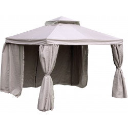 Paviljonki Home4you Legend, 2,91x2,91 m, beige