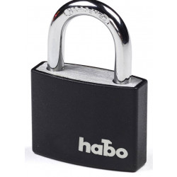 Riippulukko Habo 703-40, musta