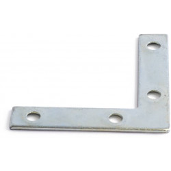 Ikkunakulma Habo 3201, 50x50x10mm, sinkitty