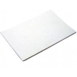 Huopatassu Habo 116, 100x125mm, valkoinen