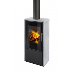 Valmistakka Romotop Laredo F 02, vuolukivi, 160 kg, 4kW (160m³)