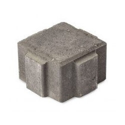 Hulekivi HB-Betoni, 118x118x80mm, musta