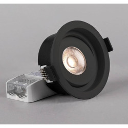 LED-alasvalo Hide-a-lite Level Quick ISO, 3000K, musta