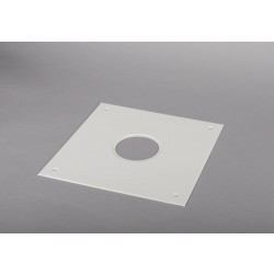 Asennuskehys alasvaloille Hide-a-lite, 360x360mm, ø108mm