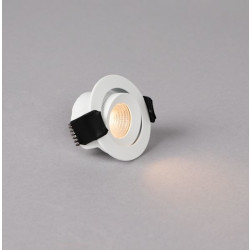 LED-alasvalo Hide-a-lite Optic XS Tilt, Tune, valkoinen