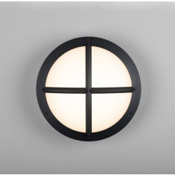LED-ulkoseinävalaisin Hide-a-lite Moon Public Cross I IK10, antrasiitti