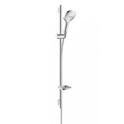Suihkusetti Hansgrohe Raindance Select E 120 3jet UnicaS Puro, vettä säästävä, hierova suihku, kiiltävä kromi