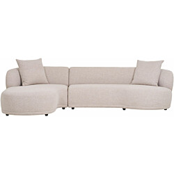 Divaanisohva House Nordic Kingston, 3-istuttava vasen, beige