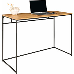 Työpöytä House Nordic Vita, 100x45cm, ruskea/musta
