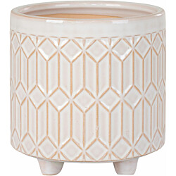 Kukkaruukku House Nordic Flowerpot, ø20x19.5cm, keramiikka, valkoinen