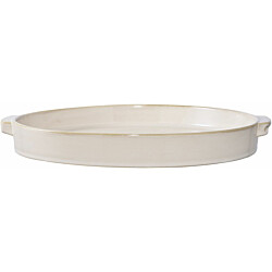 Tarjotin House Nordic Tray, ø37x 4.5cm, keramiikka, valkoinen