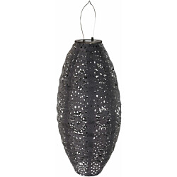 LED-aurinkokennolyhty House Nordic Foxdale, IP44, harmaa