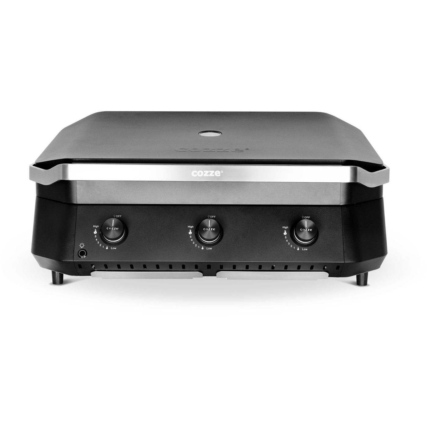 Kaasugrilli Cozze G-800 Plancha, 3 poltinta