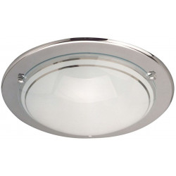 Plafondi Heat Alfa, Ø31cm, kromi