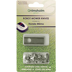 Robottiruohonleikkurin terät Grimsholm, Honda Miimo, 9kpl/pkt