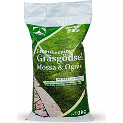 Nurmikkolannoite Tergentgreenkeeping sammaleelle ja rikkaruohoille 10kg