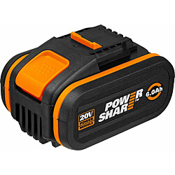 Akku Worx 20V 6.0Ah merkkivalolla