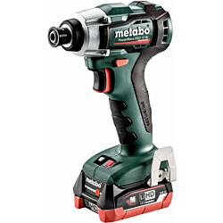 Akkuiskuporakone Metabo PowerMaxx SSD 12 BL sisältää 2x4,0Ah LiHD-akut ja laturin ASC 55