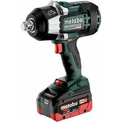 Akkumutterinväännin Metabo SSW 18 LTX 1750 BL 1/2" sisältää 2x8Ah akut ja laturin