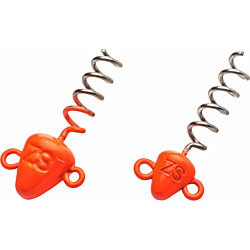 Ruuvattava paino Abugarcia 40g Fluo Oranssi 2kpl